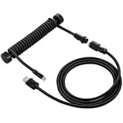Sharkoon Sgk50 Aviator Kabel Titan/Black Schwarz. 1.85 Meter. Spiralkabel fr Skiller S4  4044951040353 klaviatūra