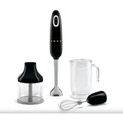 Smeg Hbf03Bleu Stabmixer Noir 8017709343774  101121 S8110606 Smghbf03Bleu