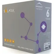 Solarix Cat6 Utp Pvc Eca installation cable 305M  26100001 Sxkd-6-Utp-Pvc-305 tīkla kabelis