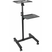 Startech.com Mobile Projector and Laptop Stand/Cart  Heavy Duty Portable Stand 2 Vented Shelves hold 22Lb/10Kg each Height Adj Adjprojcart projektora aksesuārs