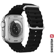 Swissten Marine Silikona Siksniņa priekš Apple Watch 42 / 44 45 49 mm 46000401 8595217484917  Joinedit58596182