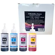 Tintes kārtridžs Generink Epson Ecotank 664 C13T664640 komplekts 6936904790225  E Pack Gi N