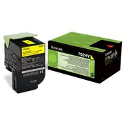 Toner Lexmark 702Hy yellow  return 3000 pgs Cs310Dn / Cs310N Cs410Dn 70C2Hy0 toneris