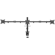Triple Desk Mount  tilt swivel rotate 13-27 7 kg 7333048071392 Arm-0301-B