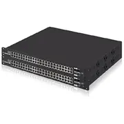 Ubiquiti 48-Port 1U Rackmountable Managed Poe Gigabit Switch with Sfp Es-48-500W Throughput 70Gbps  Swiitching capacity 140 Gbps Forwardi Es 48 500W komutators