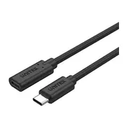 Unitek C14086Bk Usb cable 0.5 m 3.2 Gen 2 3.1 C Black  kabelis