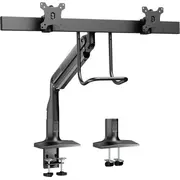 V7 Dual Monitor Gas Spring Mount Ergo Crossbar Handle Full Motion  Dm1Hdd S55268827