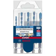 Wiertlo Bosch Expert Hex-9 Multiconstruction drill set  5 pieces O 4 / 6 8Mm 2608900585 1776350 2 608 900 585 B2608900585