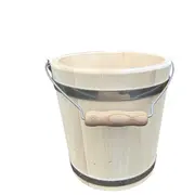 Wooden Bucket 10L Flammifera 108736 4772013287674  Joinedit61269272 Dārza mēbeles