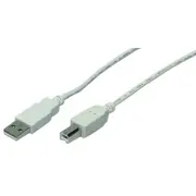 Acc Usb 2.0 A-B Cable 3M  Cu0008 kabelis