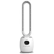 Adler Bladeless Fan  Ad 7344 Tower 60 W Diameter 23 cm Number of speeds 3 Oscillation Remote control White 5905575914439 15928471 Klimata iekārta