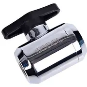 Alphacool Eiszapfen 2 way ball valve  chrome - 17141 ūdens dzesēšanas sistēmas piederumi