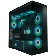 Arctic pc case Xtender Premium - Midi black  Acpcc00015A Datora korpuss