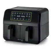 Ariete 4623/00 Double 8 L 1700 W Hot air fryer Black 8003705120631  00C462300Ar0 Fritēšanas iekārta