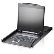 Aten 8-Port 19 Lcd Kvm Switch  Usb - Ps/2 Vga 5711783159971 Cl1308N Ata 2Xk06Dng Datora korpuss