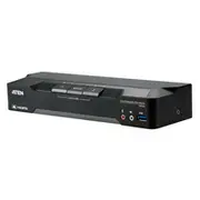 Aten Cm1942 2-Port 4K Displayport Dual Display Mini-Matrix Boundless Kvm Switch  At G 63602J datortīklu aksesuārs