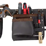 Awtools Professional Assembly Belt 11 Pockets Smooth Black Line  Aw30617Bl