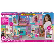 Barbie Malibu House  Hcd50 bērnu rotaļlieta