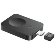 Baseus Magpro Magnetic Wireless Charger for Apple Watch - 2.5W Black  6932172679491 P10264106123-00 iekārtas lādētājs