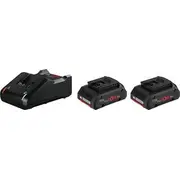 Bosch Starter Set Standard 2X Procore18V 4.0Ah  Gal 18V-40 1600A01Ba3 1 600 A01 Ba3