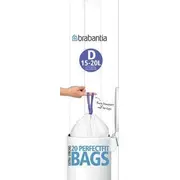 Brabantia atkritumu tvertņu maisiņi  15 l D 20 gab 246760 8710755246760 tvertne