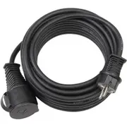 Brennenstuhl Verlangerungskabel  10M 5-Polig schwarz Ip44 1167810 kabelis vads