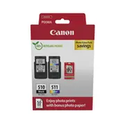 Canon Pg-510/Cl-511 Ink Cartridge Pvp  2970B017 toneris
