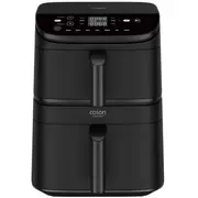 Cosori Caf-Dc121 Double 10.8 L Stand-Alone Hot air fryer Black  0810123675227 Caf-Dc121-Ader Fritēšanas iekārta