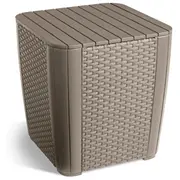 Darza galdins/uzglabasanas kaste Luzon Flat Wicker bess 8711245139982  420012 Dārza mēbeles