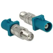 Delock - Rf-Adapter Fakra Z-Anschluss S Sma W water blue 88932 4043619889327  adapteris