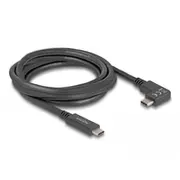 Delock - Usb-Kabel 24 pin Usb-C M zu gewinkelt 3 A 2 0M Usb Power Delivery 60W  unterstutzt 4K 144 Hz 3840 x 80038