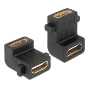 Delock Adapter Hdmi A female  with screw hole 90 angled 65510 karte