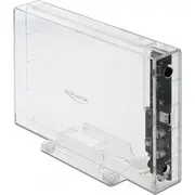 Delock external enclosure for 3.5 Sata Hdd with Usb Type-C socket  drive housing 42623 piederumi cietajiem diskiem