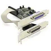 Delock Pci-E Card 2X Parallel  89125 spēļu konsoles gampad