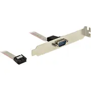 Delock Slot Bracket Com 9Pin  De 89108 kabelis vads
