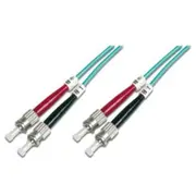 Digitus - Patch-Kabel St multi-mode M 10 0M Glasfaser 50 / 125 micron türkis Dk-2511-10/3 4016032248323  Dk 2511 10/3 tīkla kabelis