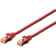 Digitus Dk-1644-030/R Cat 6 S-Ftp patch cable. Lsoh. Awg 27/7. Length 3M. color red  Dk 1644 030/R kabelis vads