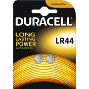 Duracell Lr44 / A76 V13Ga 76A Ag13 1.5V Alkaline Baterija  5000394504424 13926 5007795 936915 Aur-184198 Bttbadur0001 Dl44B2 Dursc51 Lr44/76A Lr44/Dur-Bl2