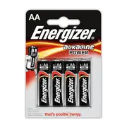 Energizer Aa/Lr6  Alkaline Power 4 pcs 244 246593 7638900246599 E300132900 E300132901 Enerlr06-4 Lr6/Ene/Ap-Bl4 Baterija
