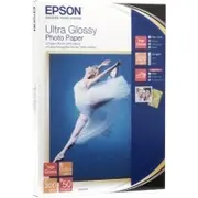 Epson Ultra Glossy Photo  300G 13X18 50Sheets C13S041944 foto papīrs