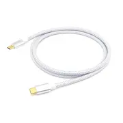 Equip Kabel Usb-C 3.2 - C  St/St 2.00M 5A weis 128358 Usb kabelis