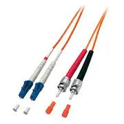 Equip Lwl Patchkabel Lc-St 10.00M Multimode Duplex Om2  or Polybeutel 254216 apgaismes ķermenis