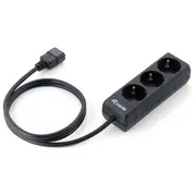 Equip power strip 3 sockets for Ups system Iec connector  4015867157770 333280 elektrības pagarinātājs