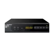 Esperanza Ev106R Digital Dvb-T2 H.265/Hevc tuner  Black uztvērējs