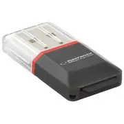 Esperanza Microsd Card Reader Ea134K  Black Usb 2.0 Pen Drive E5901299902837Ea134K - 5901299902837 karšu lasītājs