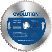 Evolution Tct saw blade for cutting steel 355Mm 66Z Evo-355-66-S  0849713000507 355-66-S