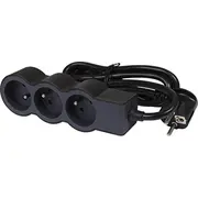 Extension bar 3X2PZ 3M C/G 049489  elektrības pagarinātājs