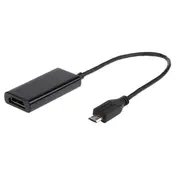 Gembird adapter Mhl- HdmiFMicro UsbBf11PinSmartfon to Tv HdPower supply  A Mhl 003 Amhl003 karte