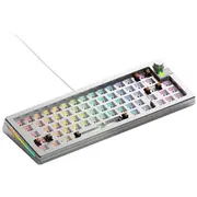 Glorious Gmmk 3 Pro 65  Custom Gaming-Tastatur - Barebone Ansi-Layout silber Glo-Kb-Gmmk3-Pro-65-Bb-W-Sil-Us 0840408300421 Joinedit64932624