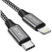 Goobay cable Lightning textile grey / silver 2.0M - 49269 4040849492693  Joinedit60858452